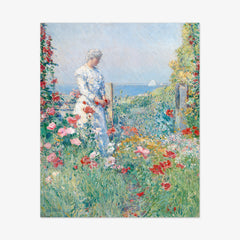 In the Garden (Celia Thaxter in Her Garden) by Childe Hassam