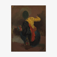 Figure in Turkish Costume by Eugène Delacroix