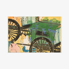 Flowers of a Hundred Worlds: Flower-draped Carts by Kamisaka Sekka