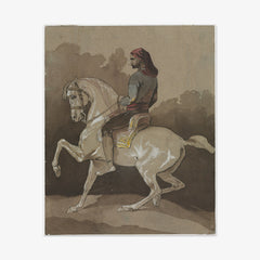 Arab on Horseback by Horace Vernet