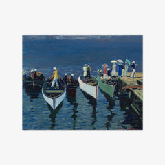 Holiday on the Hudson by George Benjamin Luks