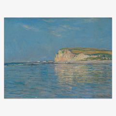 Low Tide at Pourville, near Dieppe by Claude Monet