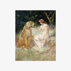 Lady and the Tiger by Frederick Stuart Church