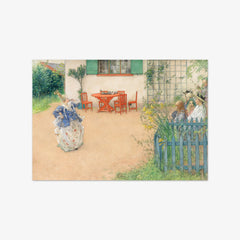 Lisbeth as the Evil Princess in the Fairy Tale 'Fagel Bla' by Carl Larsson