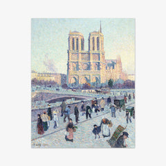 The Quai Saint-Michel and Notre-Dame by Maximilien Luce