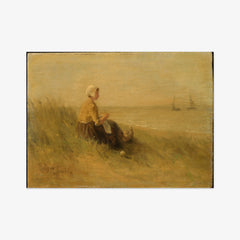 Woman on the Shore by Jozef Israëls