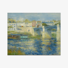 Bridge at Chatou by Auguste Renoir