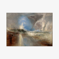 Rockets and Blue Lights (Close at Hand) to Warn Steamboats of Shoal Water by Joseph Mallord William Turner
