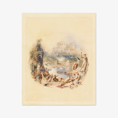 The Garden: An Illustration to Thomas Moore's 'The Epicurean' by Joseph Mallord William Turner
