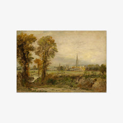 Distant View of Salisbury Cathedral by John Constable