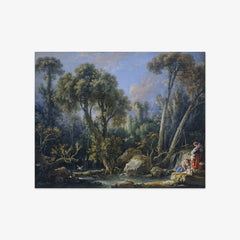 Laundresses in a Landscape by François Boucher