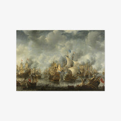 The Battle of Scheveningen by Jan Abrahamsz. Beerstraten