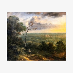 Views of Sceaux, taken from the Bois d'Aulnay, above the sand pit by Achille-Etna Michallon