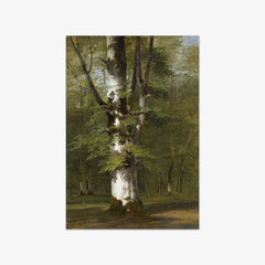 Study of a Tree by Achille-Etna Michallon