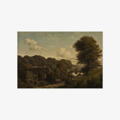 Danish Landscape by August Wilhelm Boesen