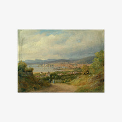 Christiania from Ekeberg by August Wilhelm Boesen