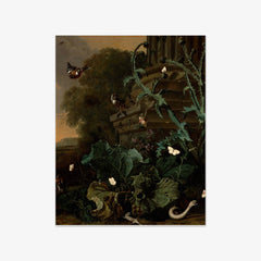 Italian Landscape with Plants and Animals by Abraham Jansz Begeyn