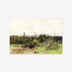 View of Enns on the Danube by Adolf Gustav Ditscheiner