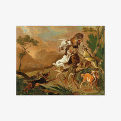 Hounds Attacking a Bear by Abraham Daniëlsz. Hondius