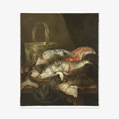Still Life with Haddocks and Plaice by Abraham van Beyeren