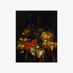 Banquet Still Life by Abraham van Beyeren