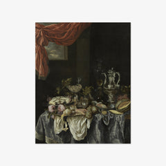 Sumptuous Still Life by Abraham van Beijeren