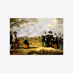 Portrait of a Family in a Landscape by Aelbert Cuyp