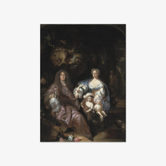 Portrait of a Family in a Garden by Adriaen van der Werff