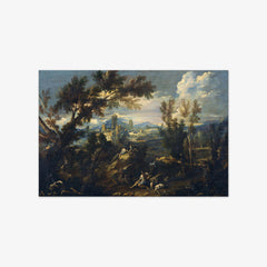 Landscape with Shepherds by Alessandro Magnasco