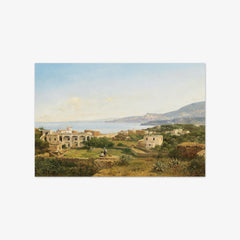 Scene on Ischia by Albert Zimmermann
