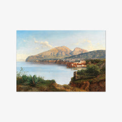 A View of Sorrento by Albert Zimmermann