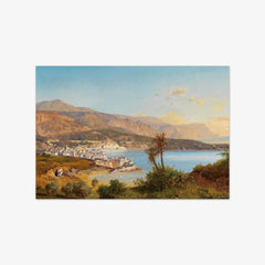 View over the Bay of Villefranche-sur-Mer by Albert Zimmermann