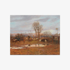 Albanian Landscape by Alexander Demetrius Goltz