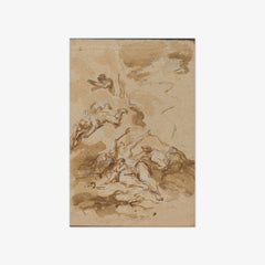 Figures in a Storm by Alessandro Magnasco