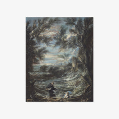 Saint Augustine and the Child by Alessandro Magnasco
