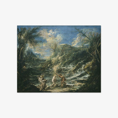 The Baptism of Christ by Alessandro Magnasco