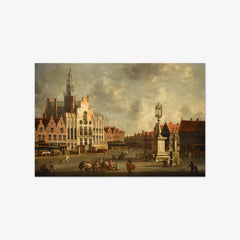 The Market in Den Bosch by Jan Abrahamsz. Beerstraten