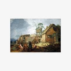 Landscape with Farmhouse by Abraham Bloemaert