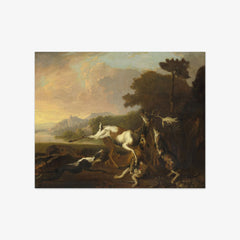 The Deer Hunt by Abraham Daniëlsz. Hondius