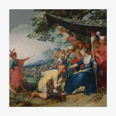 Theagenes Receiving the Palm of Honour from Chariclea by Abraham Bloemaert