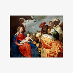 The Adoration of the Magi by Abraham Bloemaert