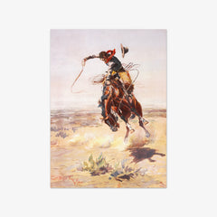 A Bad Hoss by Charles Marion Russell