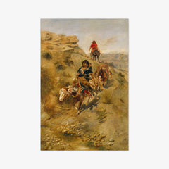Bringing Home the Meat by Charles Marion Russell