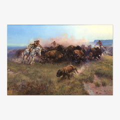 The Buffalo Hunt by Charles Marion Russell