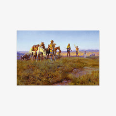 Wildman's Truce – Pipe Of Peace by Charles Marion Russell