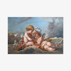 Composition aux Putti by François Boucher