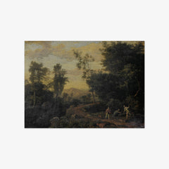 Landscape with Diana Hunting by Abraham Genoels