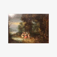 Landscape with the Four Elements by Abraham Govaerts