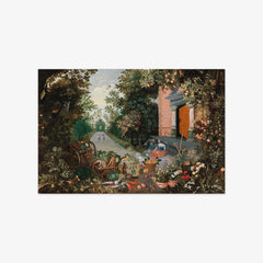 Vertumnus and Pomona by Abraham Govaerts
