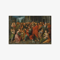 Christ Among Children by Adam van Noort